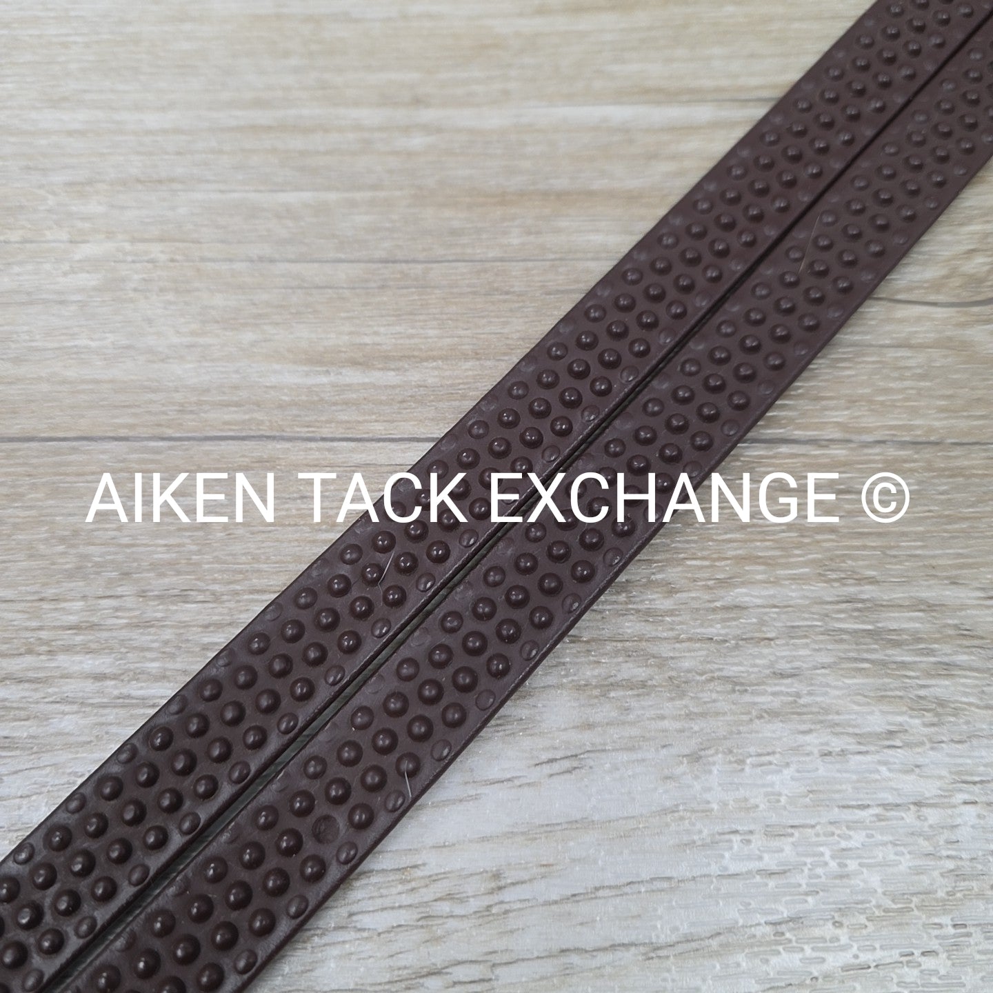 Nunn Finer Rubber Reins, Brown, 60"