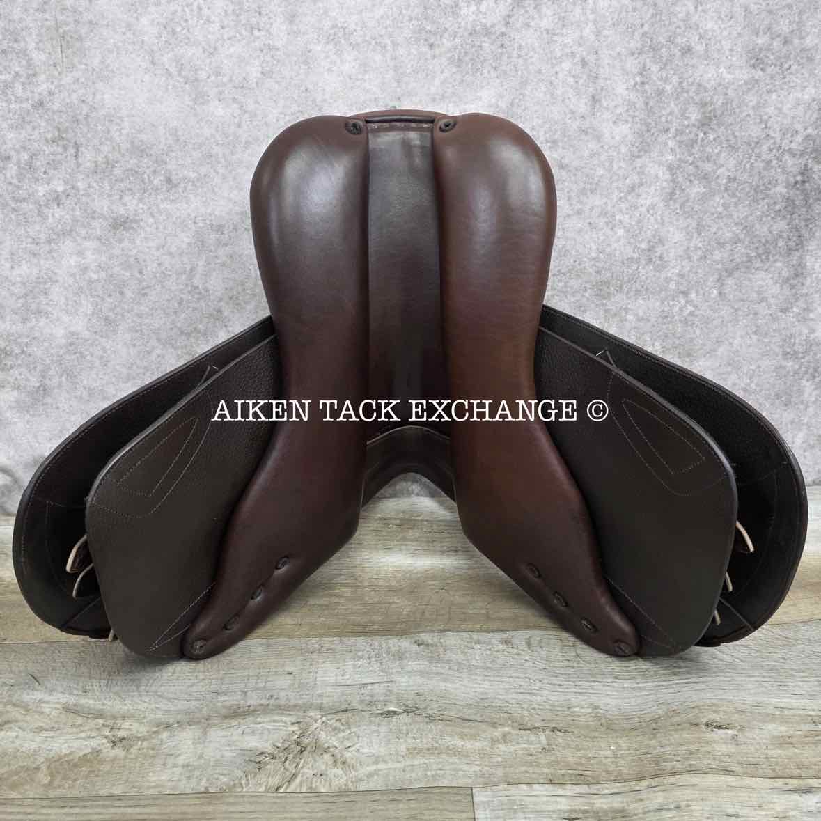 Ovation Pony Close Contact Jump Saddle, 15" Seat, Adjustable Tree - XCH Changeable Gullet, Foam Panels