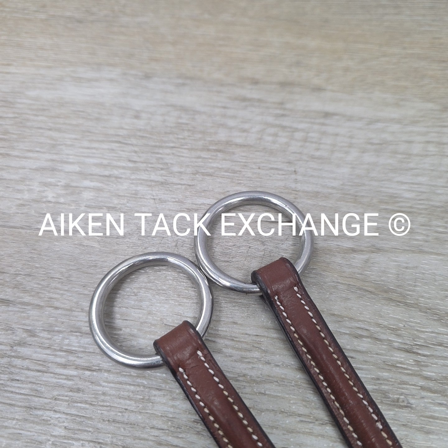 Plain Round Raised Running Martingale Attachment, Brown
