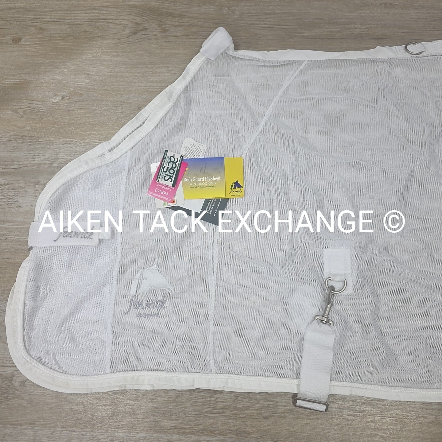 Fenwick Equestrian BodyGuard Mesh Cooler, White (has some marks) 60"