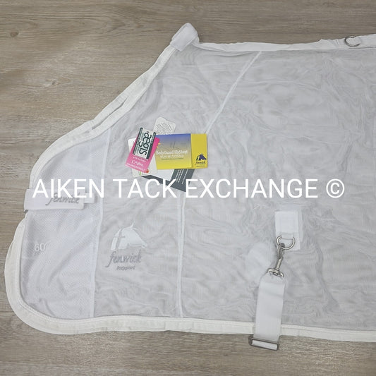 Fenwick Equestrian BodyGuard Mesh Cooler, White (has some marks) 60"