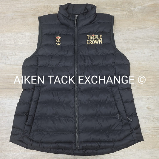 Triple Crown Down Puffer Vest, Women's Medium