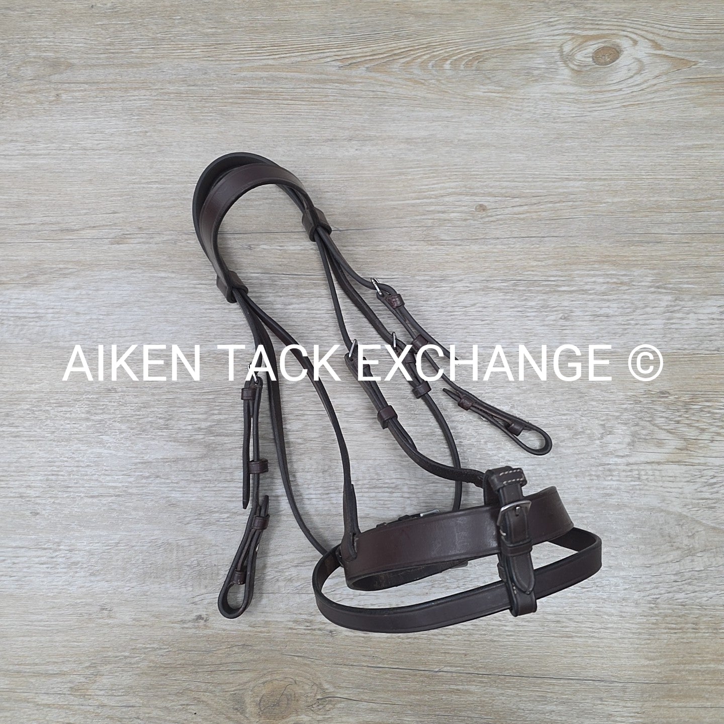 Flat Hunt Bridle, No Reins, Size Pony