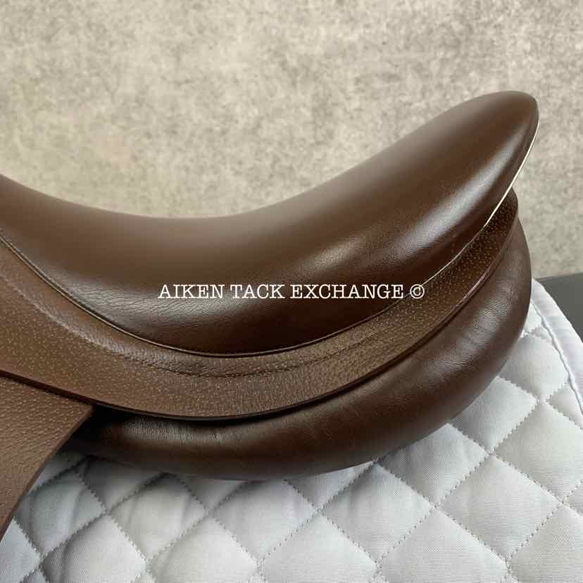 2010 Prestige Archimede 2 Close Contact Jump Saddle, 16.5" Seat, 32 Tree - Medium (Adjustable), Foam Panels