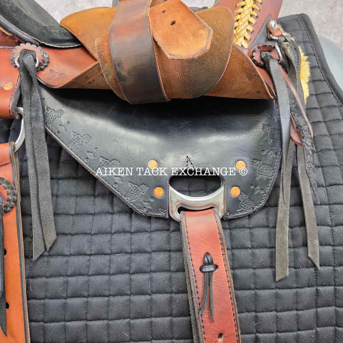 2016 Synergist Lightweight Trail Western Saddle, 15" Seat, Extra Wide Tree