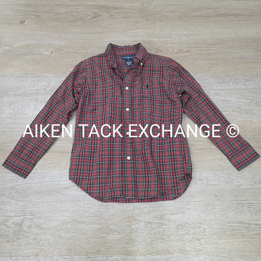 Ralph Lauren Long Sleeve Button Down Shirt, Size 6
