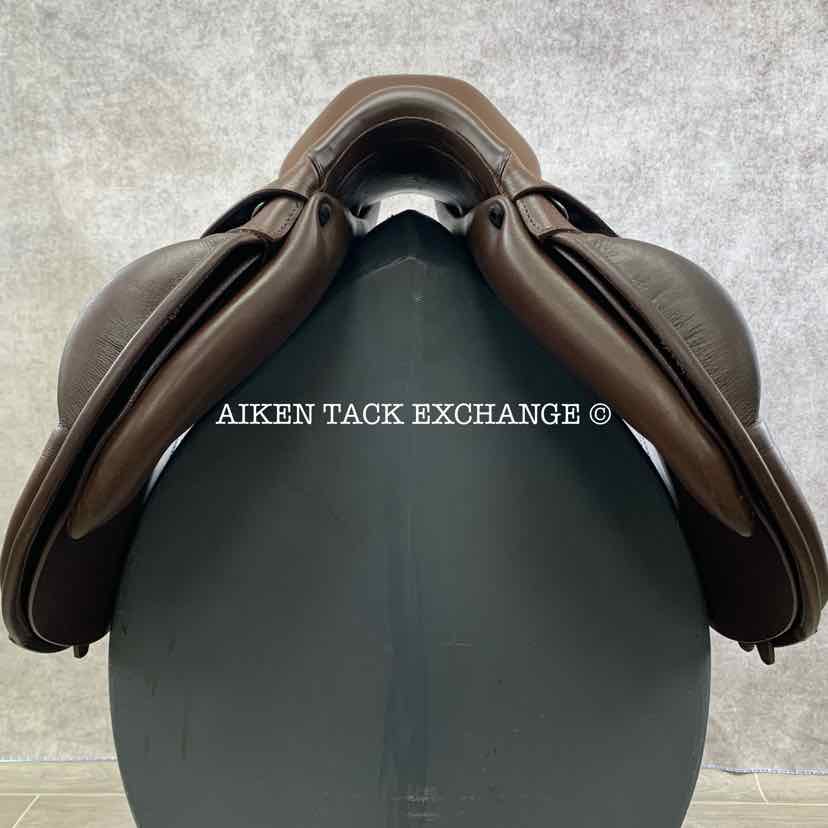 2010 Prestige Archimede 2 Close Contact Jump Saddle, 16.5" Seat, 32 Tree - Medium (Adjustable), Foam Panels