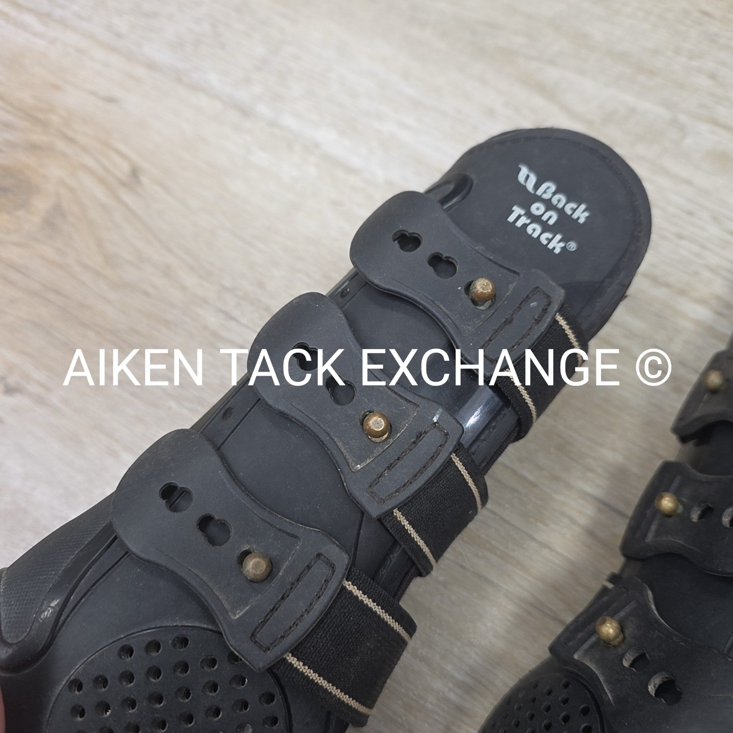 BARGAIN BUNDLE: Back On Track & Lami-Cell Open Front Boots, Size Full