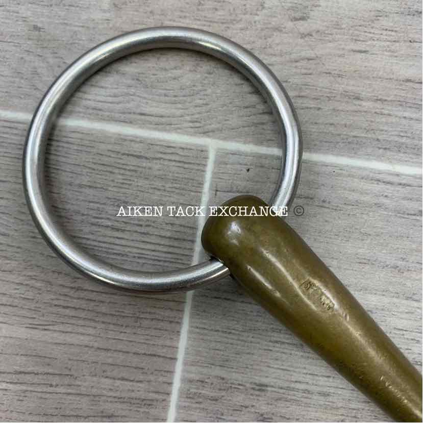 Herm Sprenger Aurigan Heavy Weight Single Joint Loose Ring Bit 5.75"