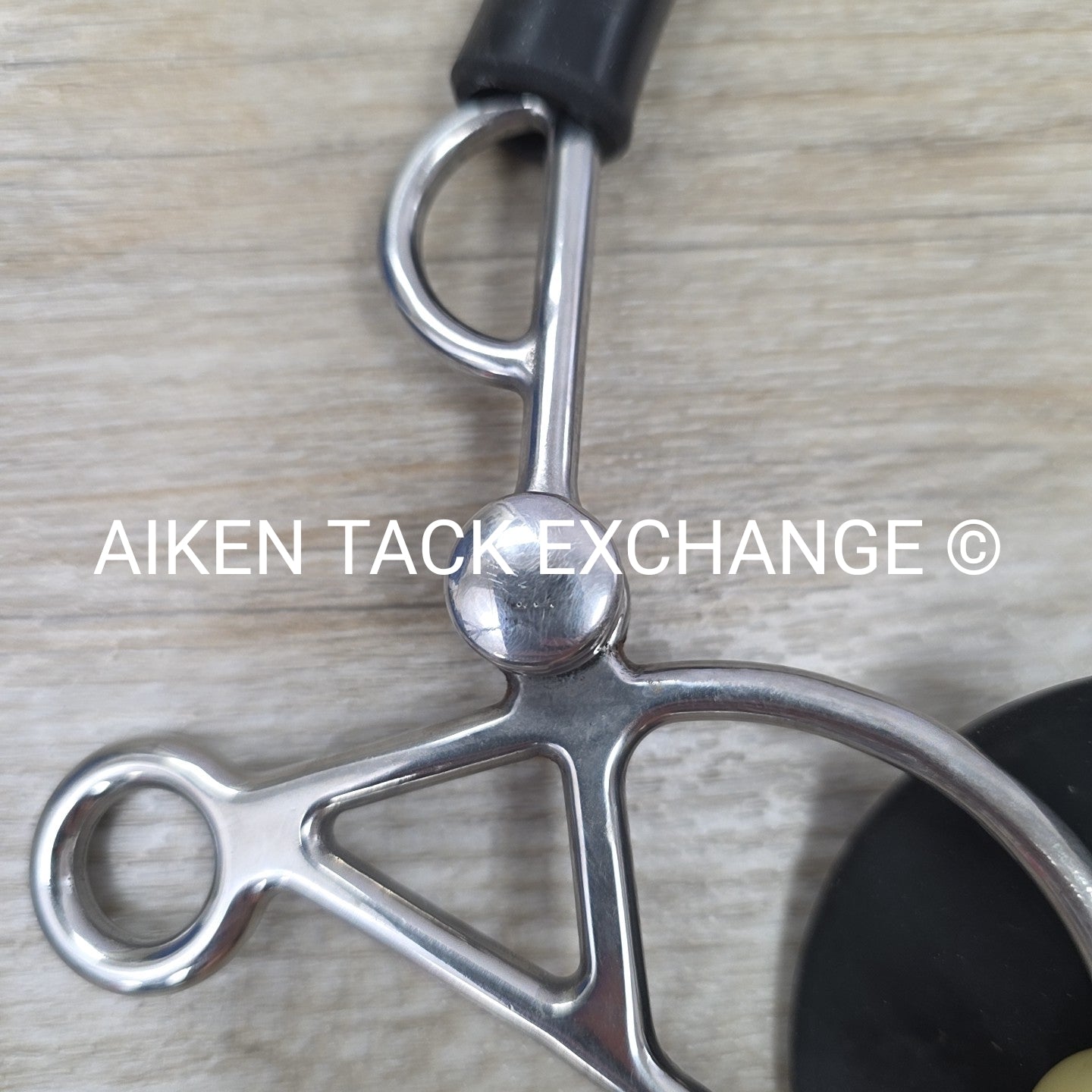 Happy Mouth Shaped Mullen Mouth Hackamore Bit 5" (Missing Curb Strap)