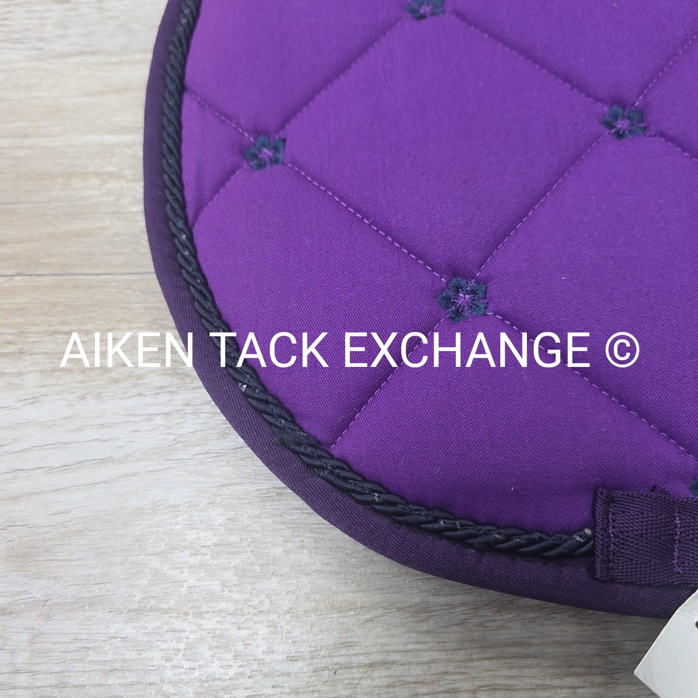 Centaur Hibiscus All Purpose Saddle Pad, Purple, Brand New
