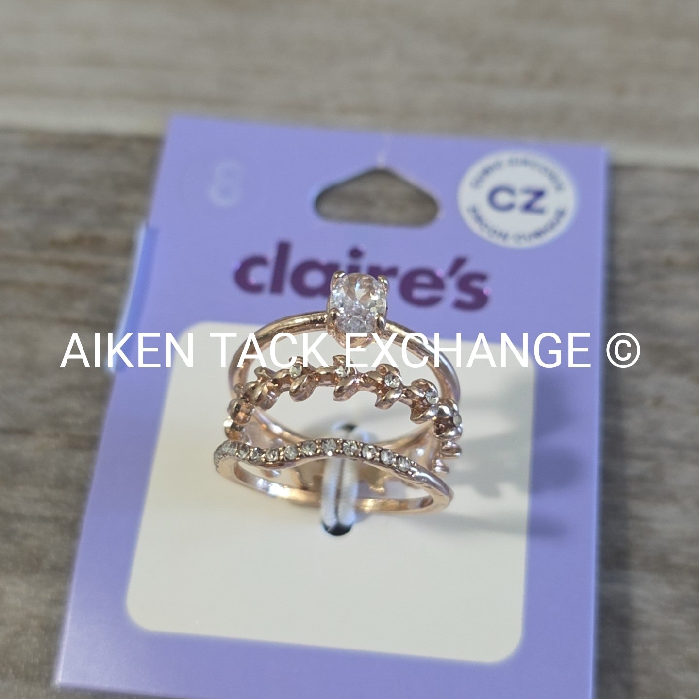 Claire's Stackable Rings - Size 8