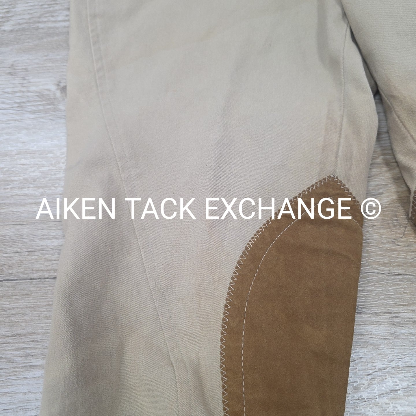 Tailored Sportsman Side Zip Knee Patch Breeches, Women's 28