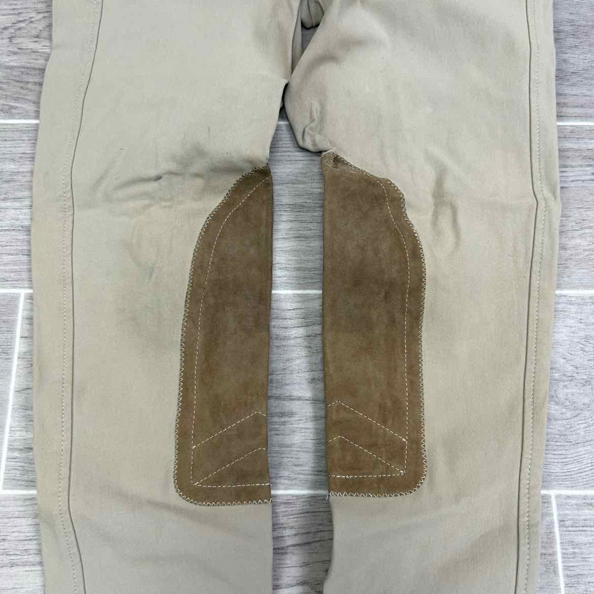 Tailored Sportsman Trophy Hunter Knee Patch Breeches, Size 14