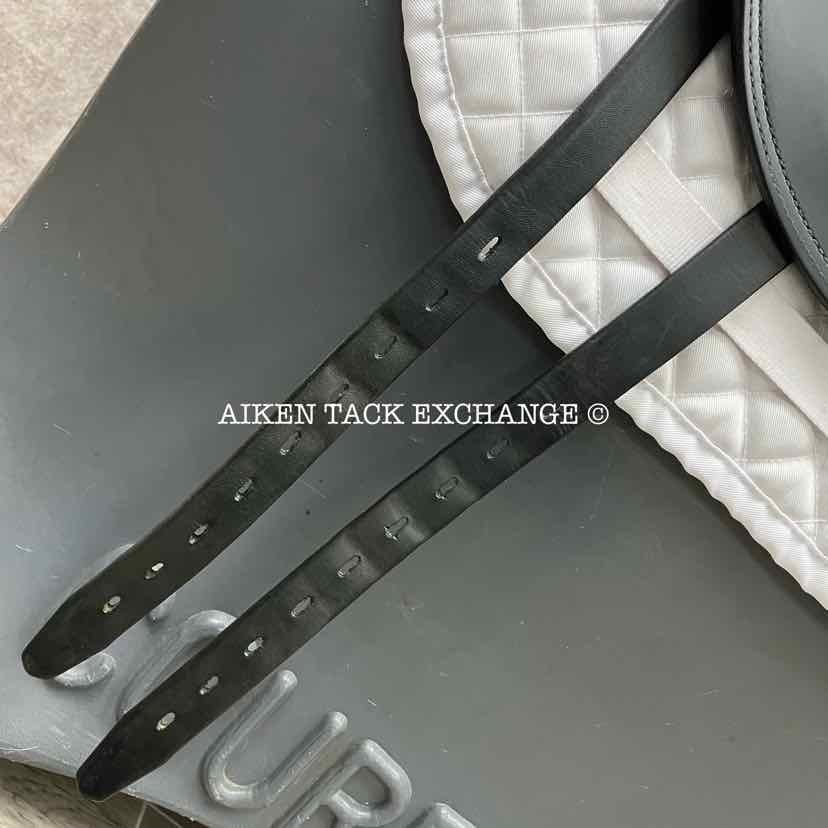 2018 Erreplus Freestyle Monoflap Dressage Saddle, 17" Seat, Adjustable Tree, Wool Flocked Panels