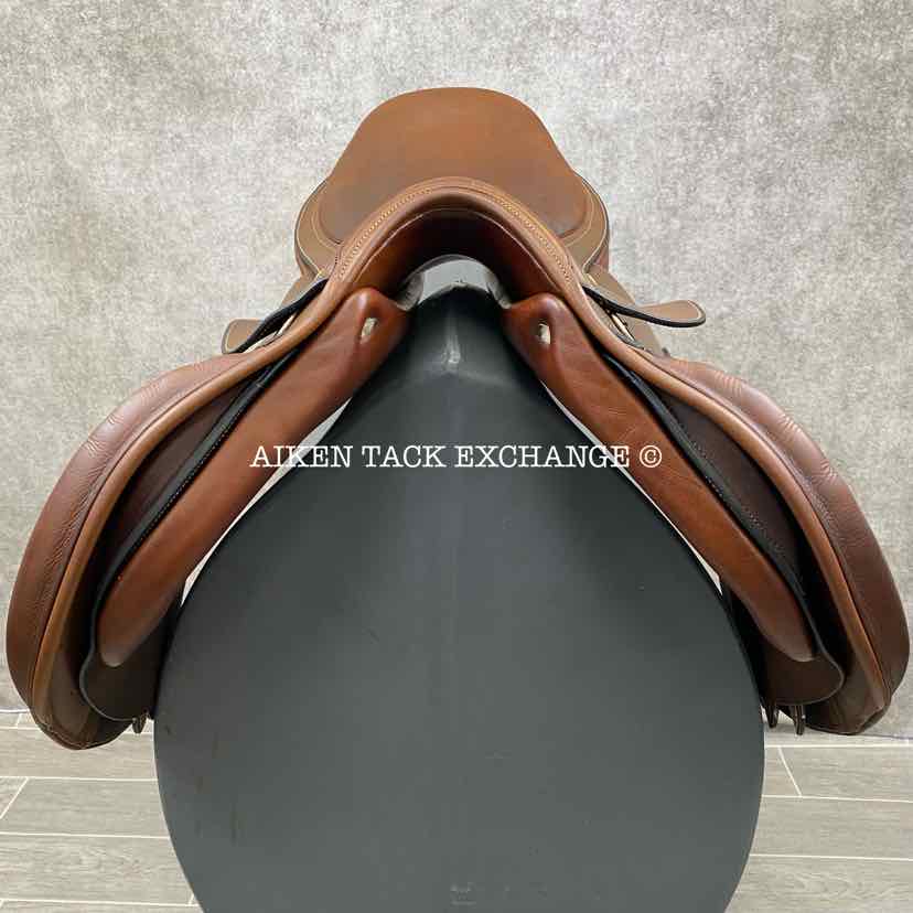 Bruno De Heusch - BDH Close Contact Jump Saddle, 17" Seat, Medium Tree, Foam Panels