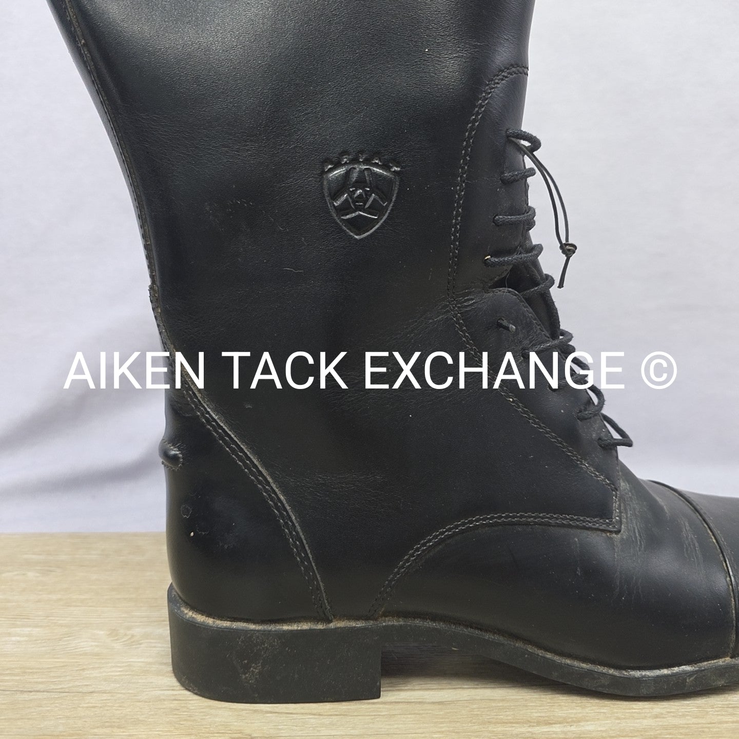 Ariat Heritage Contour Pull On Field Boots, Women's 9, Medium Height, Wide Calf