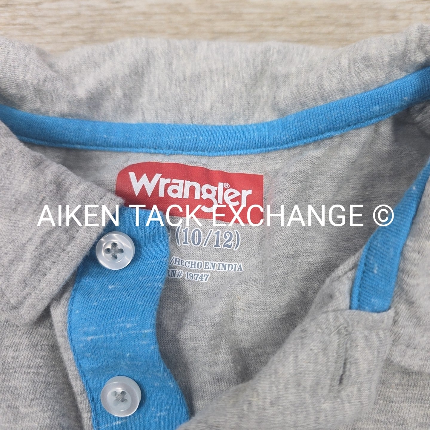 Wrangler Short Sleeve Polo Shirt, Size Large