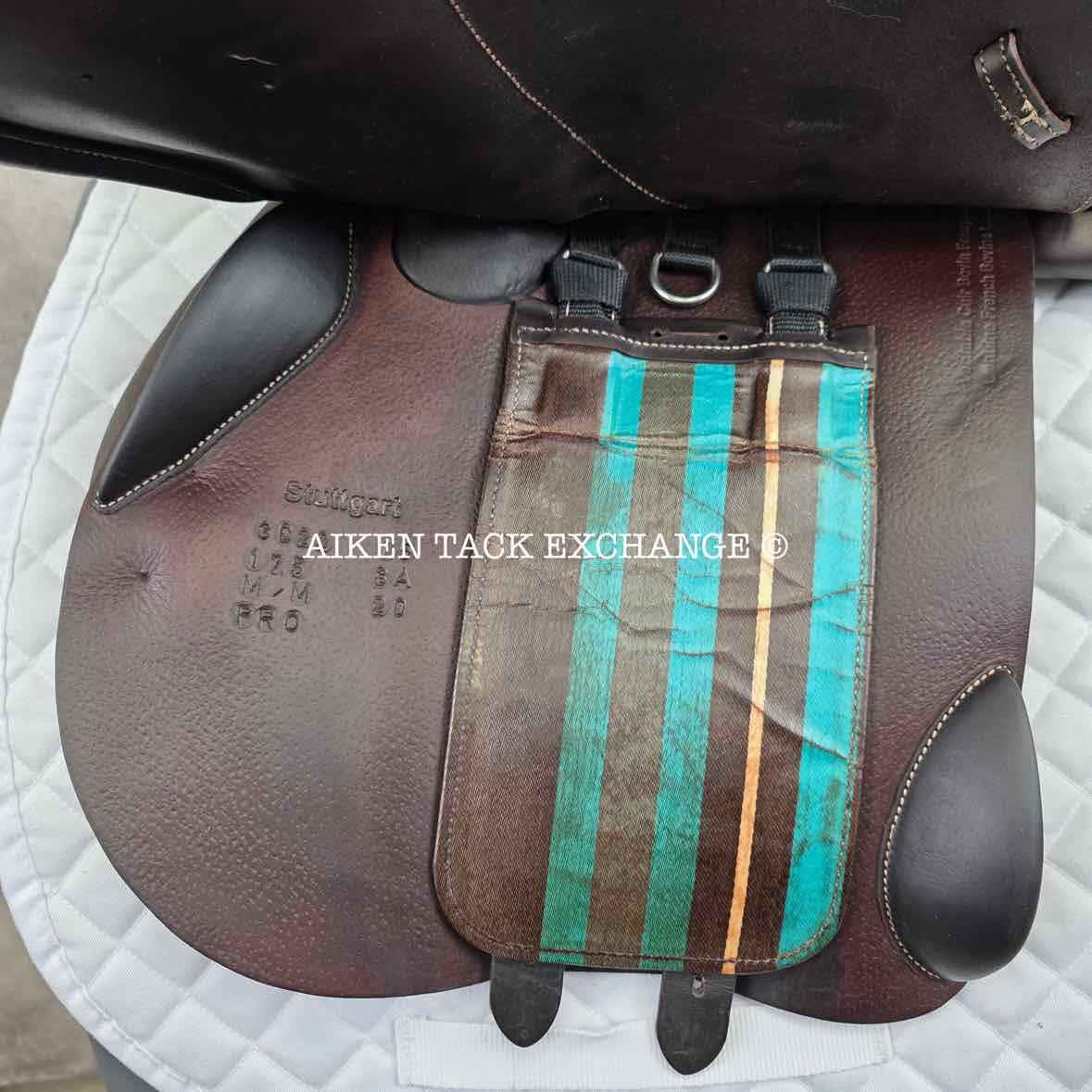2015 Voltaire Stuttgart Jump Saddle, 17.5" Seat, 3A Flap, Medium Tree, PRO Panels