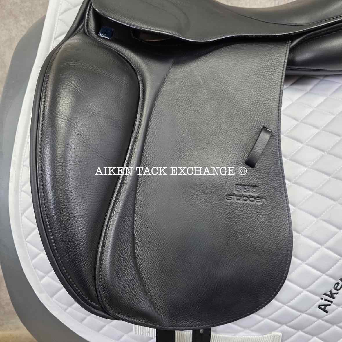 2022 Stubben Aramis II GP Dressage Saddle, 17.5" Seat, 28cm Tree - Medium, Wool Flocked Panels