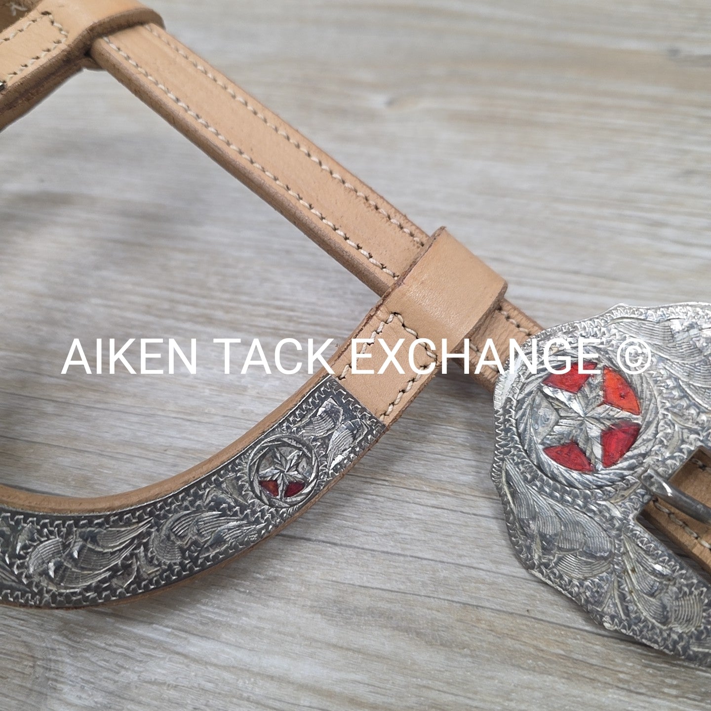 Western One Ear Head Stall with Matching Split Reins