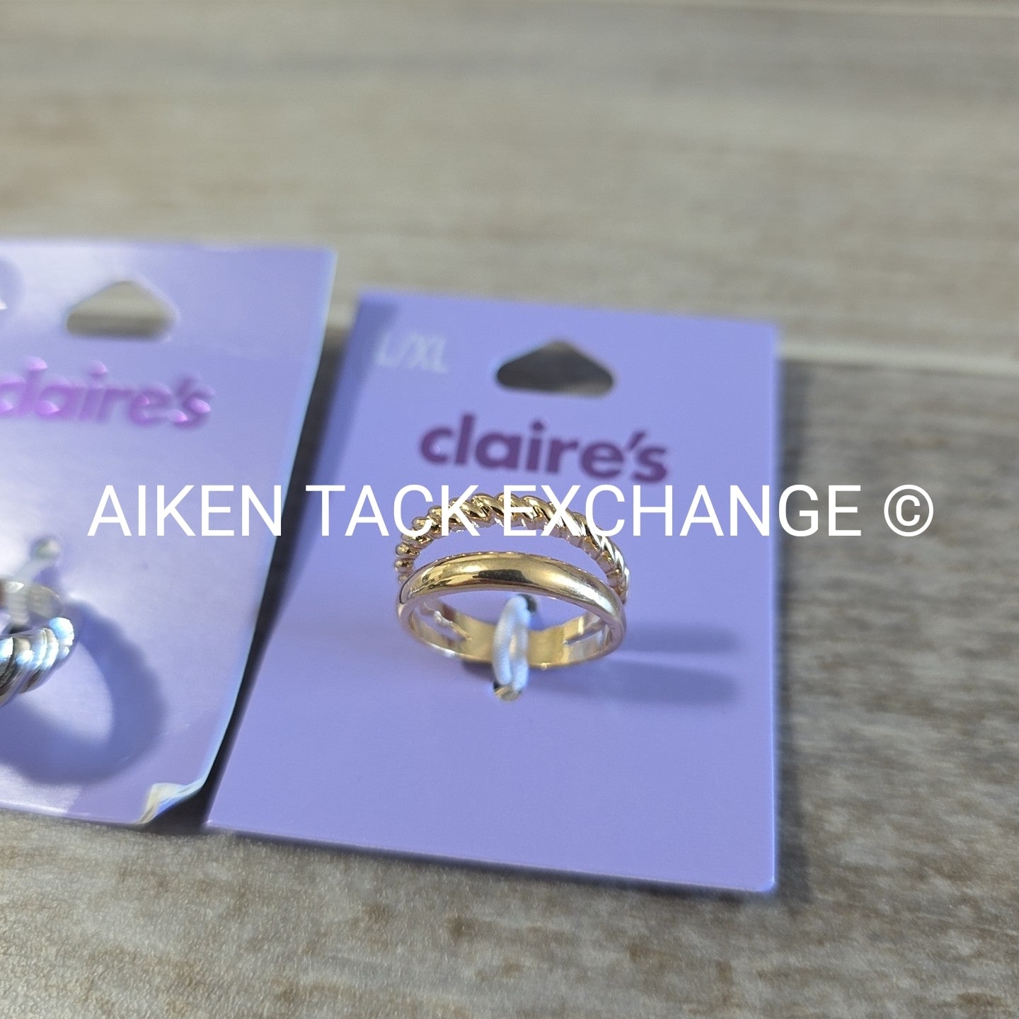 Claire's Rings (2) - Size L/XL