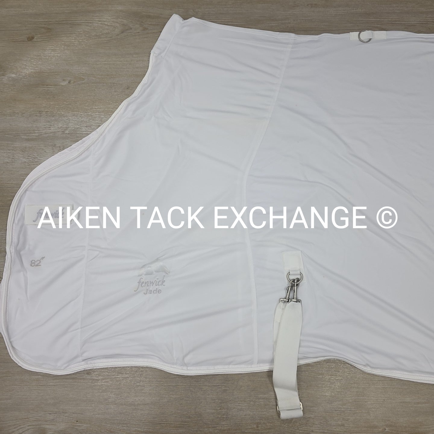 Fenwick Equestrian Therapeutic Jade Cooler, White (has marks), 82"