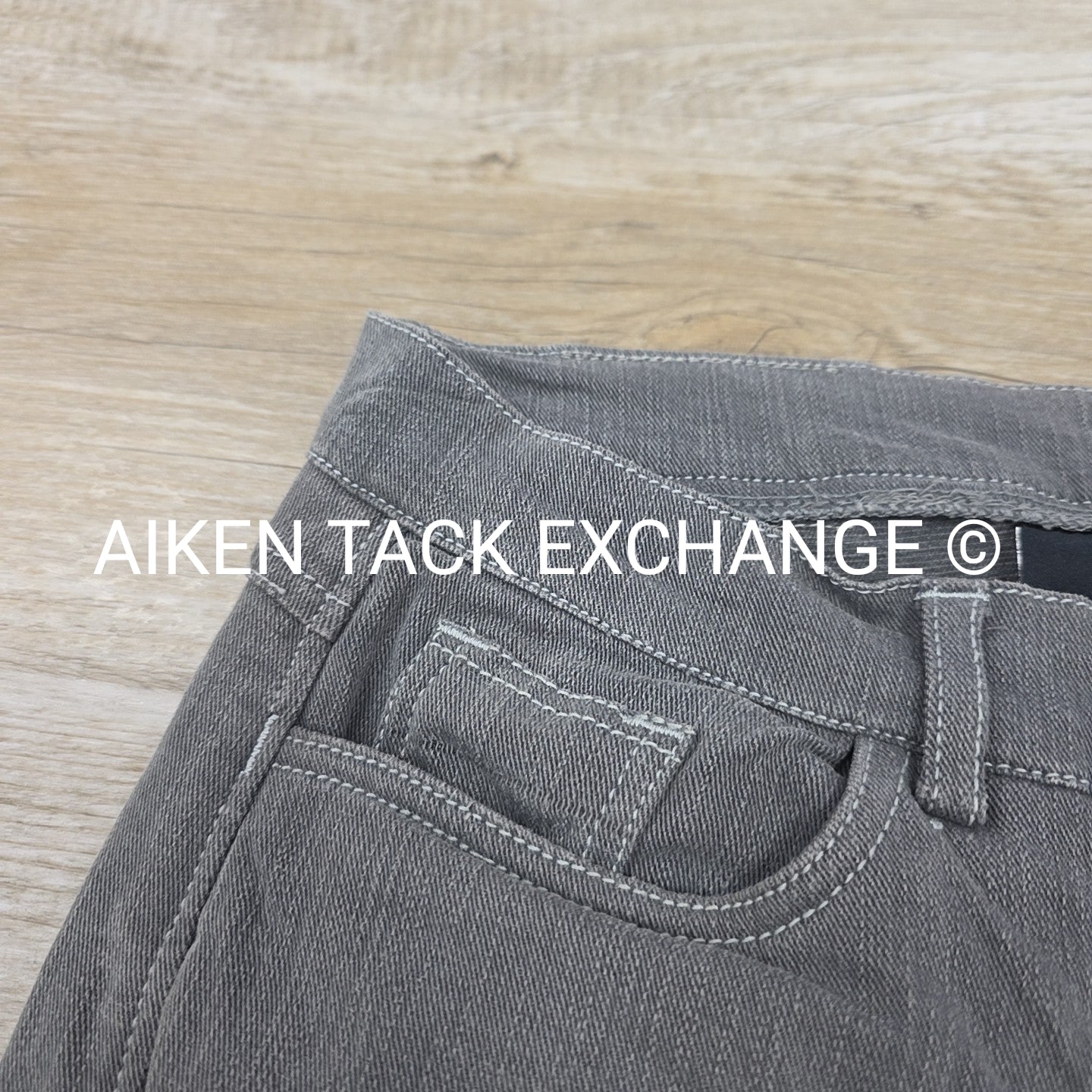Horze Denim Knee Patch Breeches, Size XS