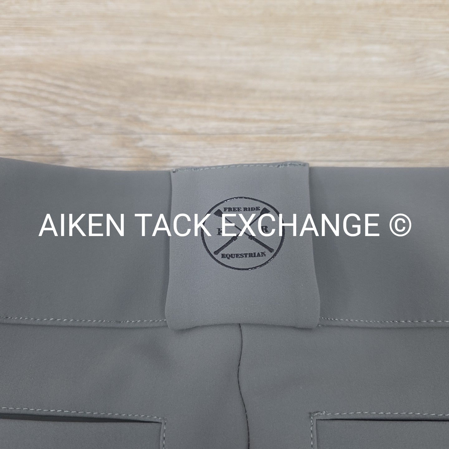 Free Ride Equestrian Lux Zip Full Seat Breeches, Size 24