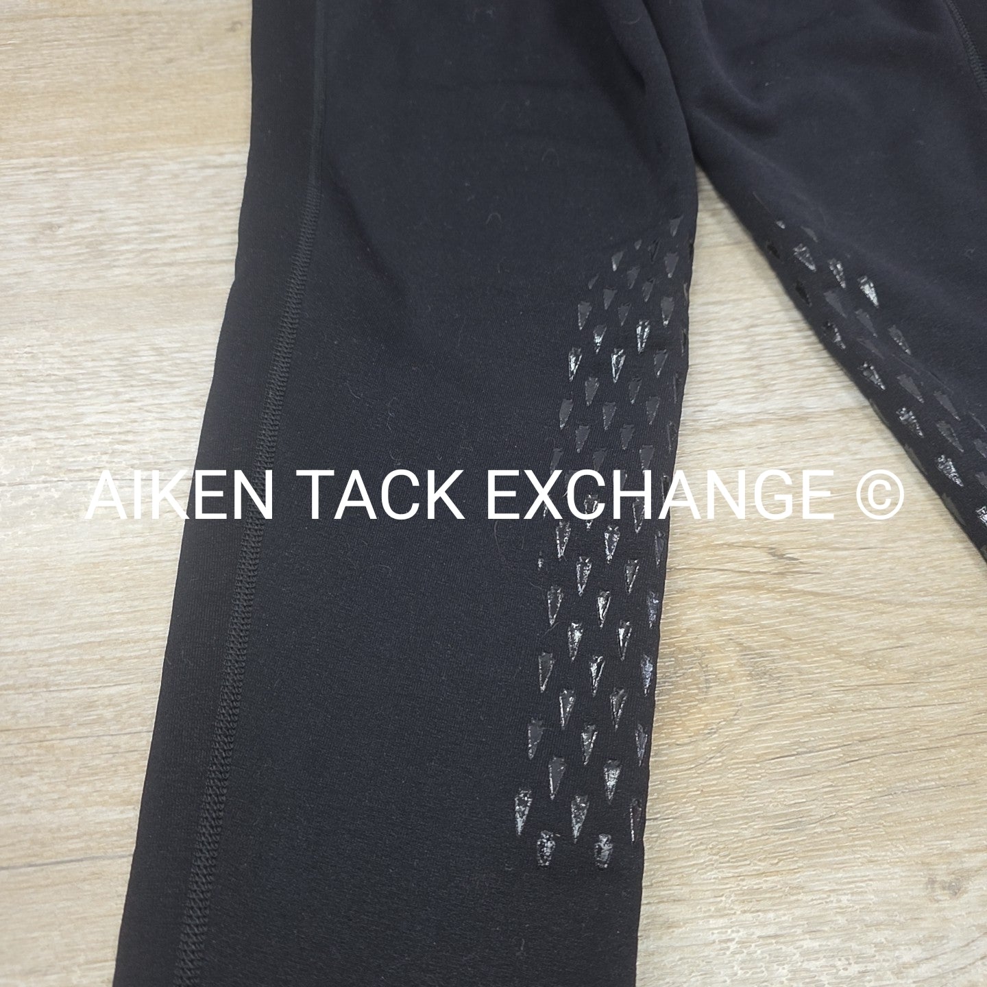 Kerrits Power Stretch Silicone Grip Knee Patch Winter Fleece Tights, Youth XL