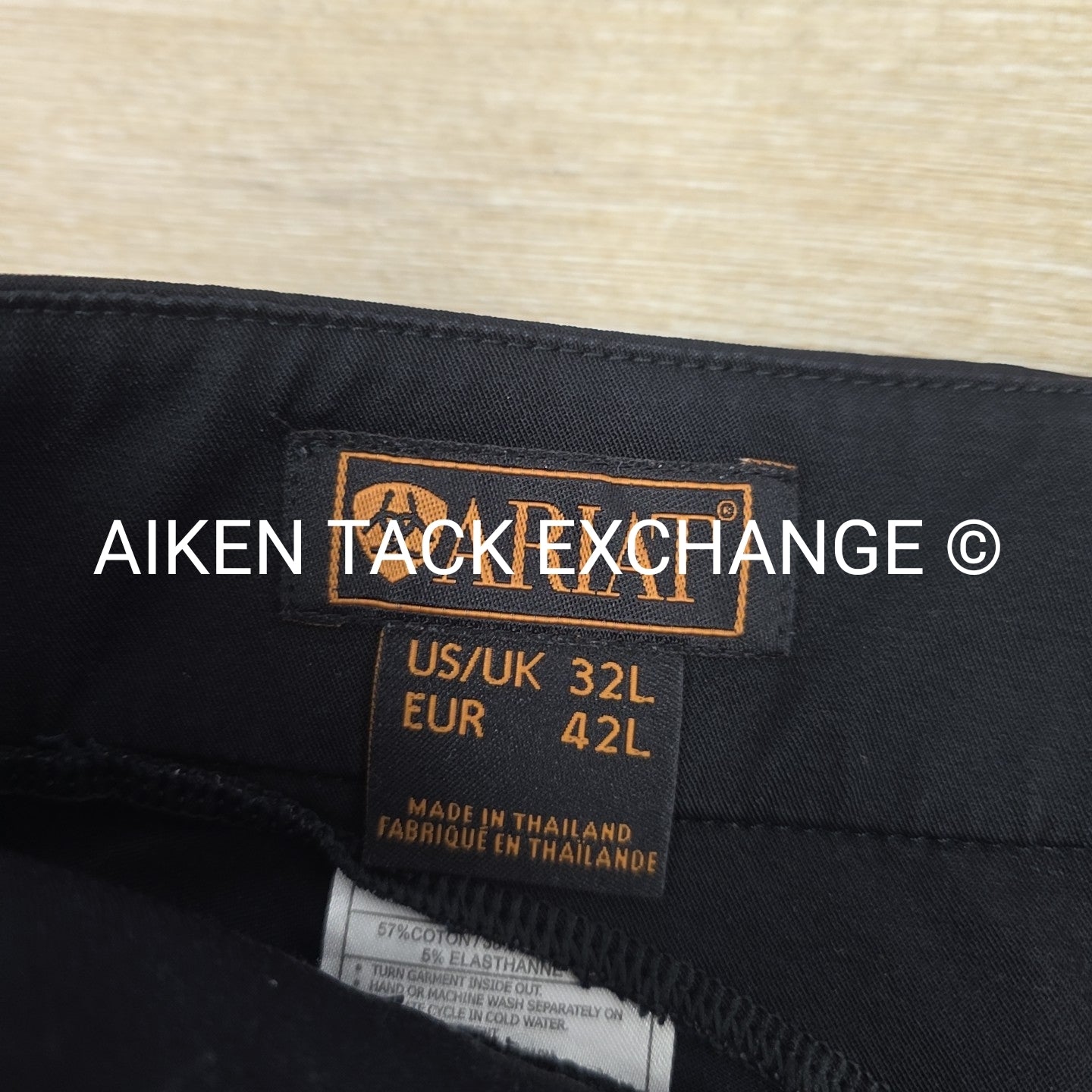 Ariat Side Zip Full Seat Breeches, Size 32 Long