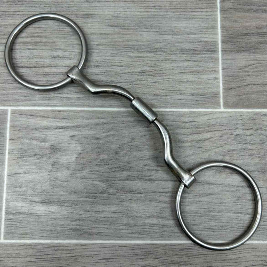 Myler Loose Ring with Wide Low Ported Barrel MB 33 WL 5.25"