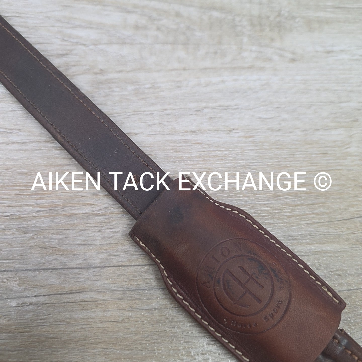 Arion Dressage Stirrup Leathers, Brown, Size Medium