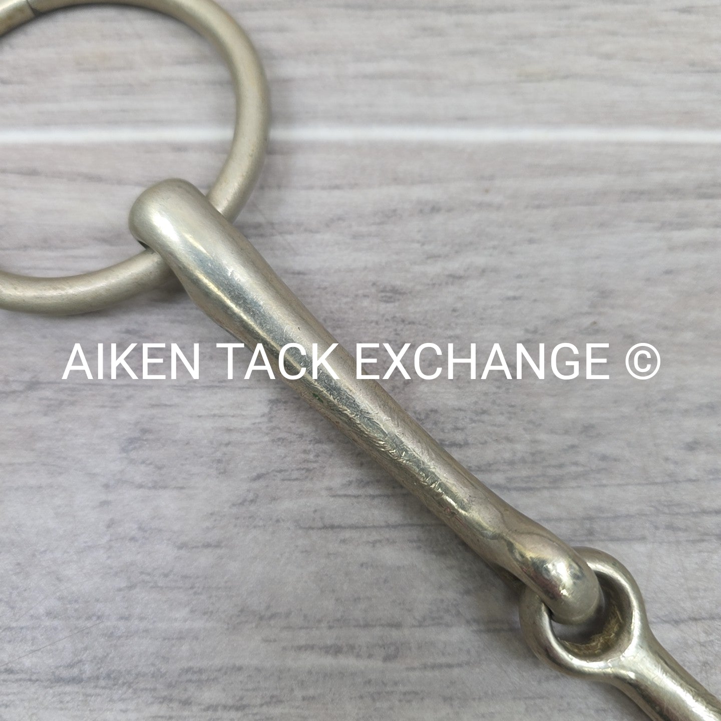 Herm Sprenger Single Joint Loose Ring Bradoon Bit 5.5"