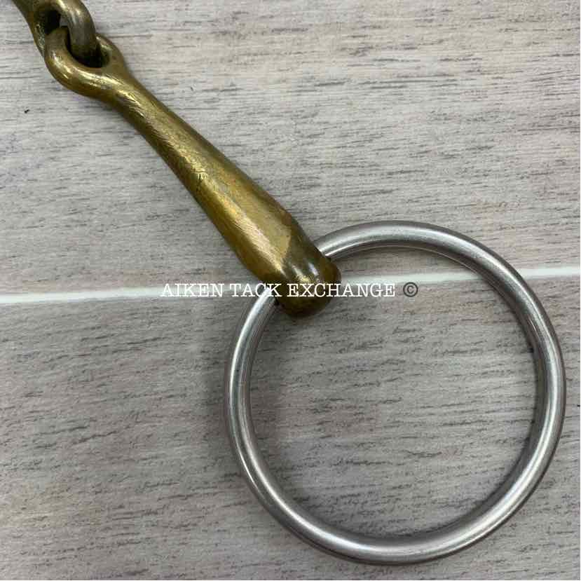 Herm Sprenger Aurigan Single Joint Loose Ring Bit 5.25"