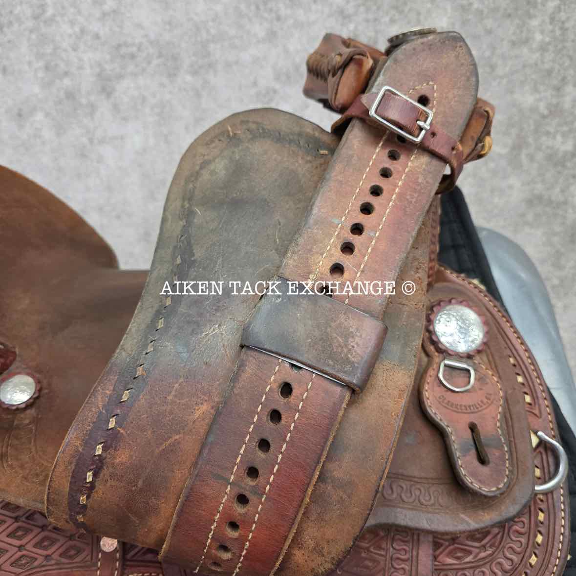Kowalsky Western Saddle, 15.5" Seat, Wide Tree - Full QH Bars