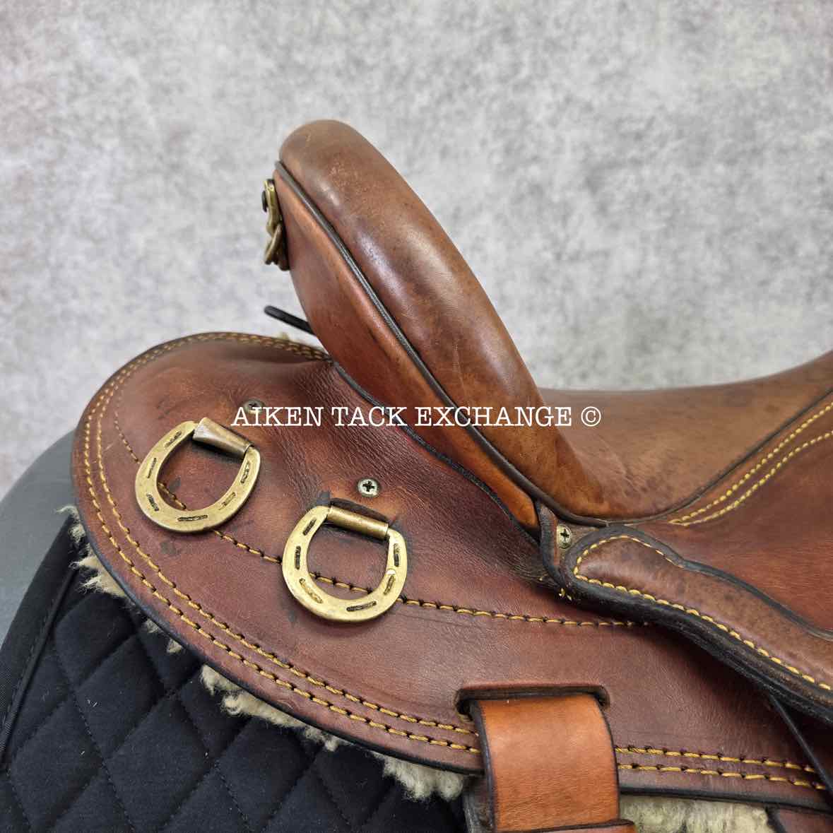 Trevor James Champion Drafter Australian Saddle, 15.5" Seat (Western) - 17.5" Seat (English), Wide Tree