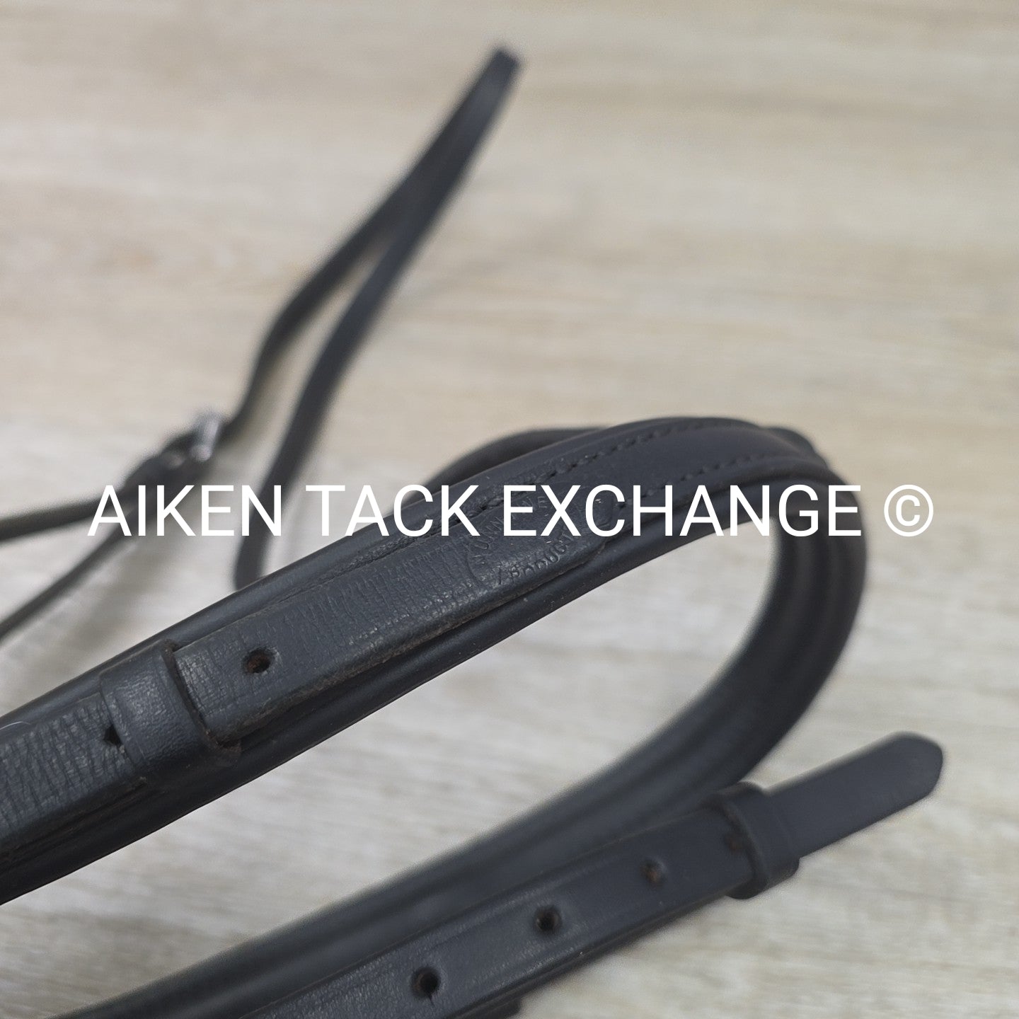 Nunn Finer Padded Plain Flash Noseband, Black, Oversize