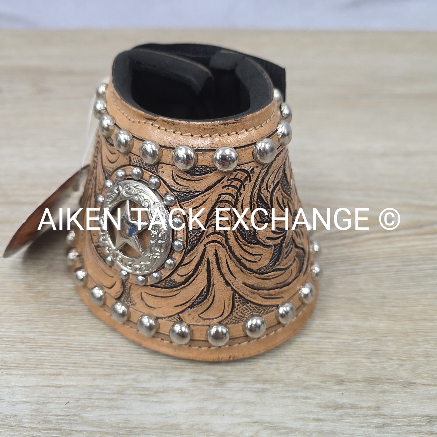 Turn-Two Equine No Turn Bell Boots, Size Medium