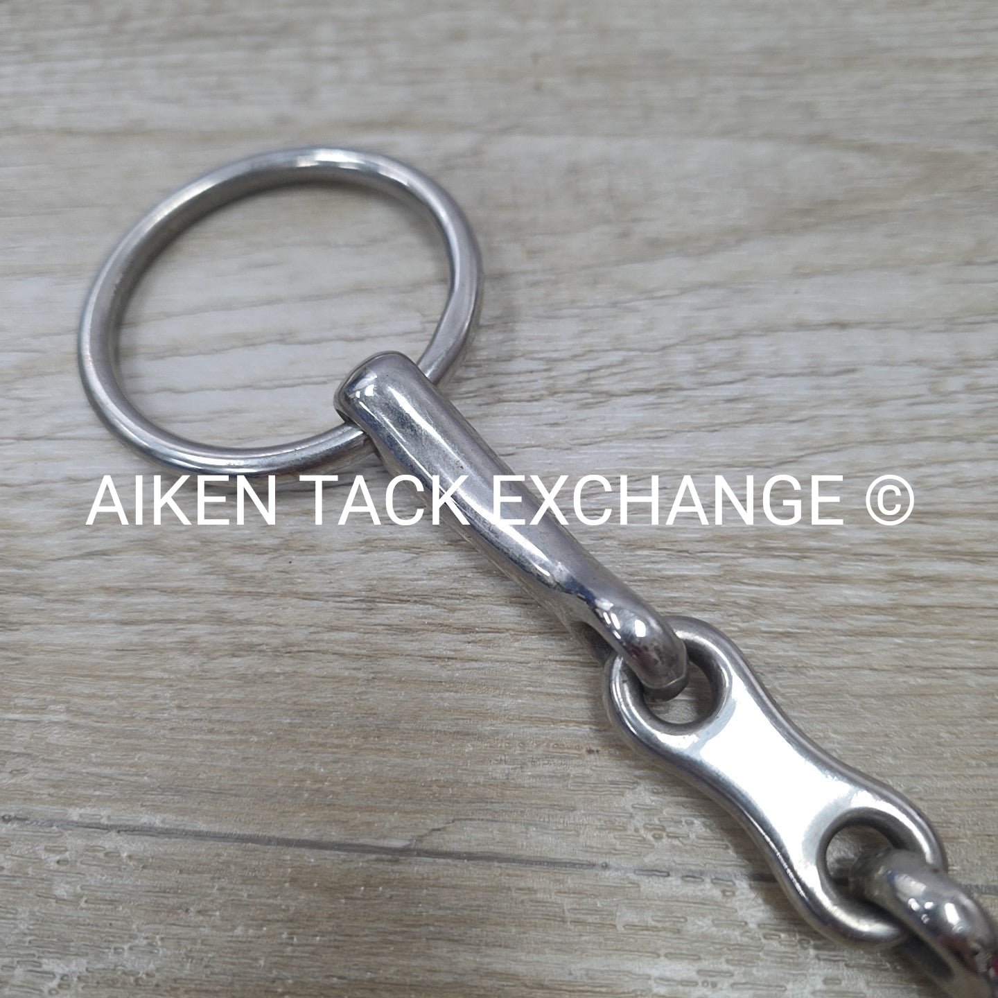 French Link Loose Ring Bradoon Bit 5.25"