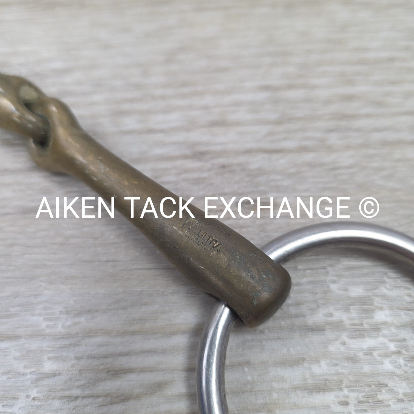 Herm Sprenger KK Ultra Aurgian Double Joint Loose Ring Bradoon Bit 5.5"