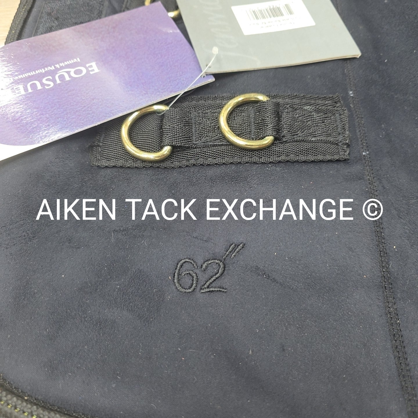 Fenwick Equestrian EquSuede Performance Cooler, Black, 62"