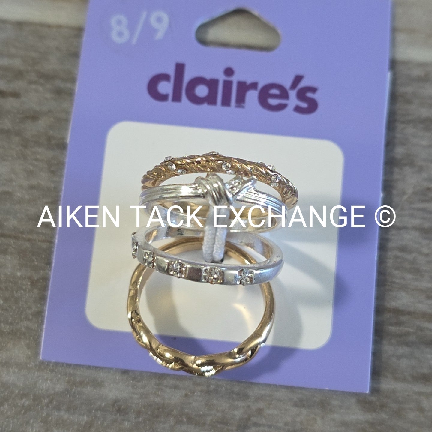 Claire's Stackable Rings - Size 9