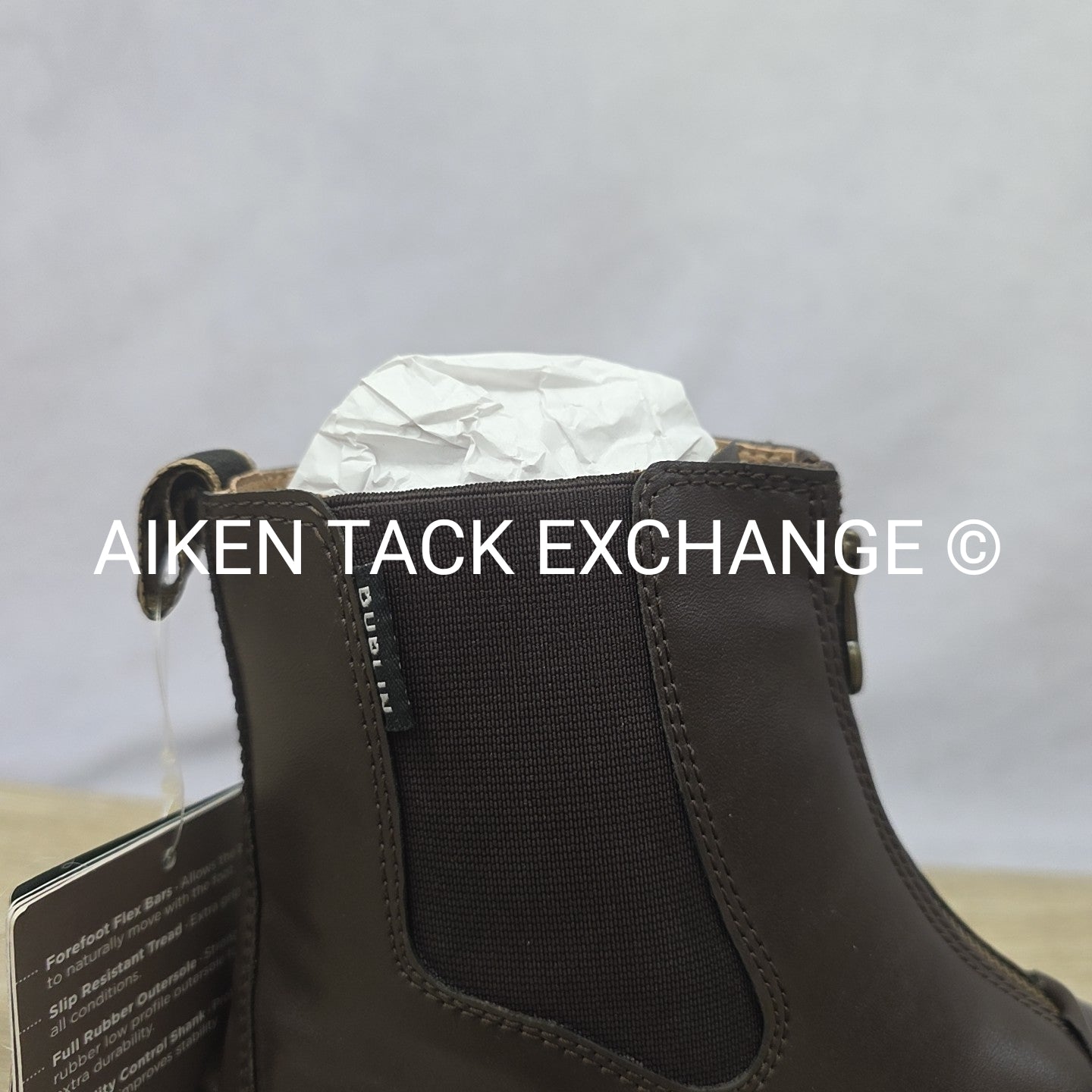 Dublin Altitude Zip Paddock Boots, Brand New, Brown, Women's 7.5