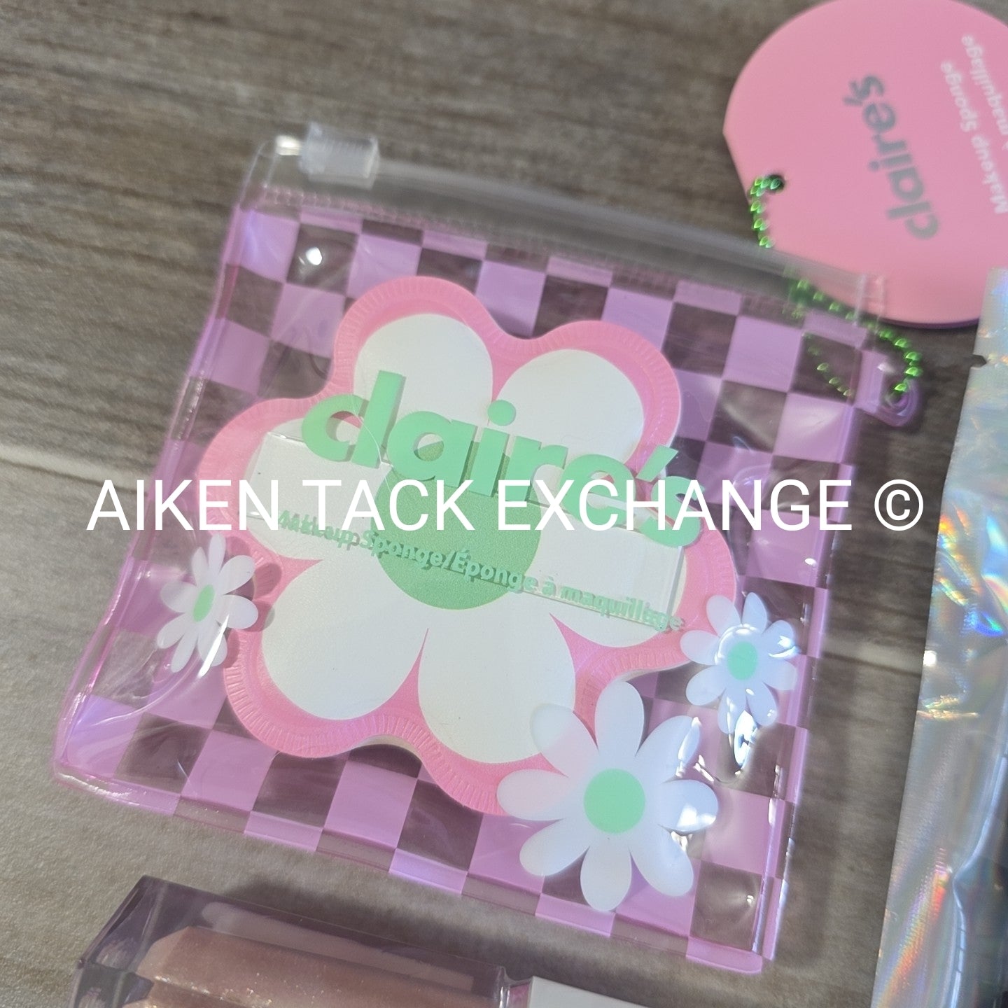 Claire's Makeup Bundle - Blush, Makeup Sponge, Spoolies (10), Liquid Highlighter