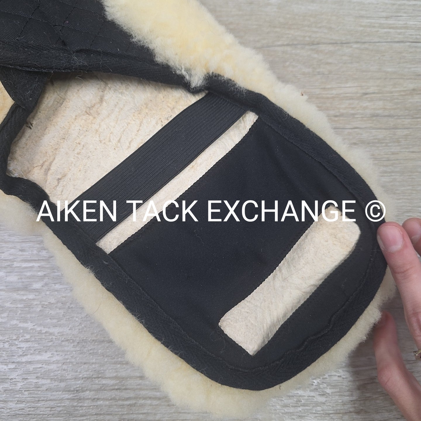 HKM Sheepskin Girth Cover, 24"