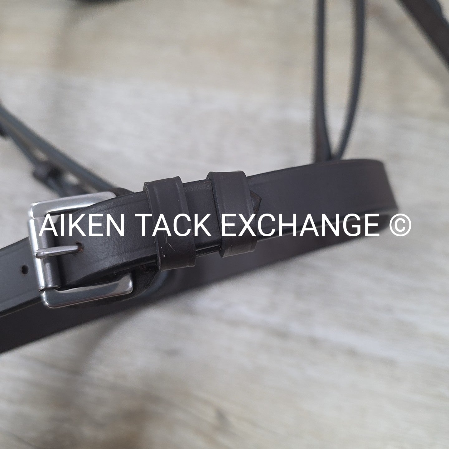 HDR Pro Collection Hunt Bridle with Laced Reins, Havana, Size Cob