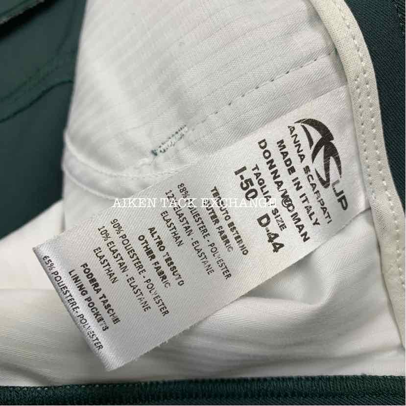 Anna Scarpati Soraya Silicone Grip Knee Patch Breeches, Women's 44 (14)