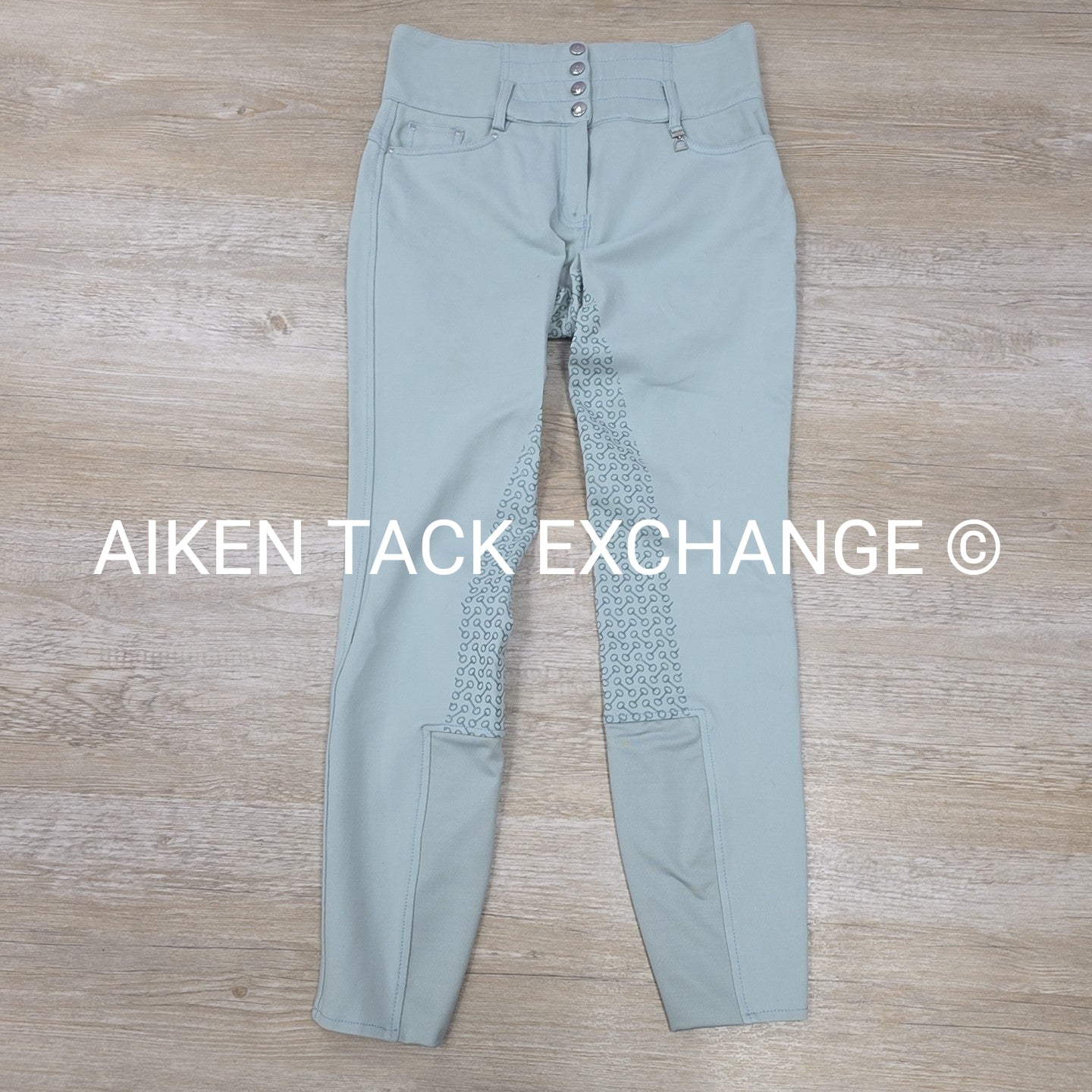 Horze High Waist Silicone Grip Full Seat Breeches, Size 28