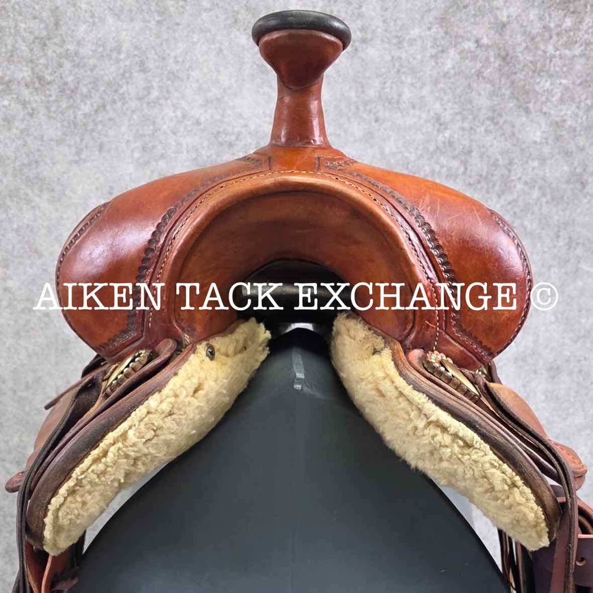 2008 Loredo Saddlery Western Saddle, 15" Seat, Wide Tree - Full QH Bars